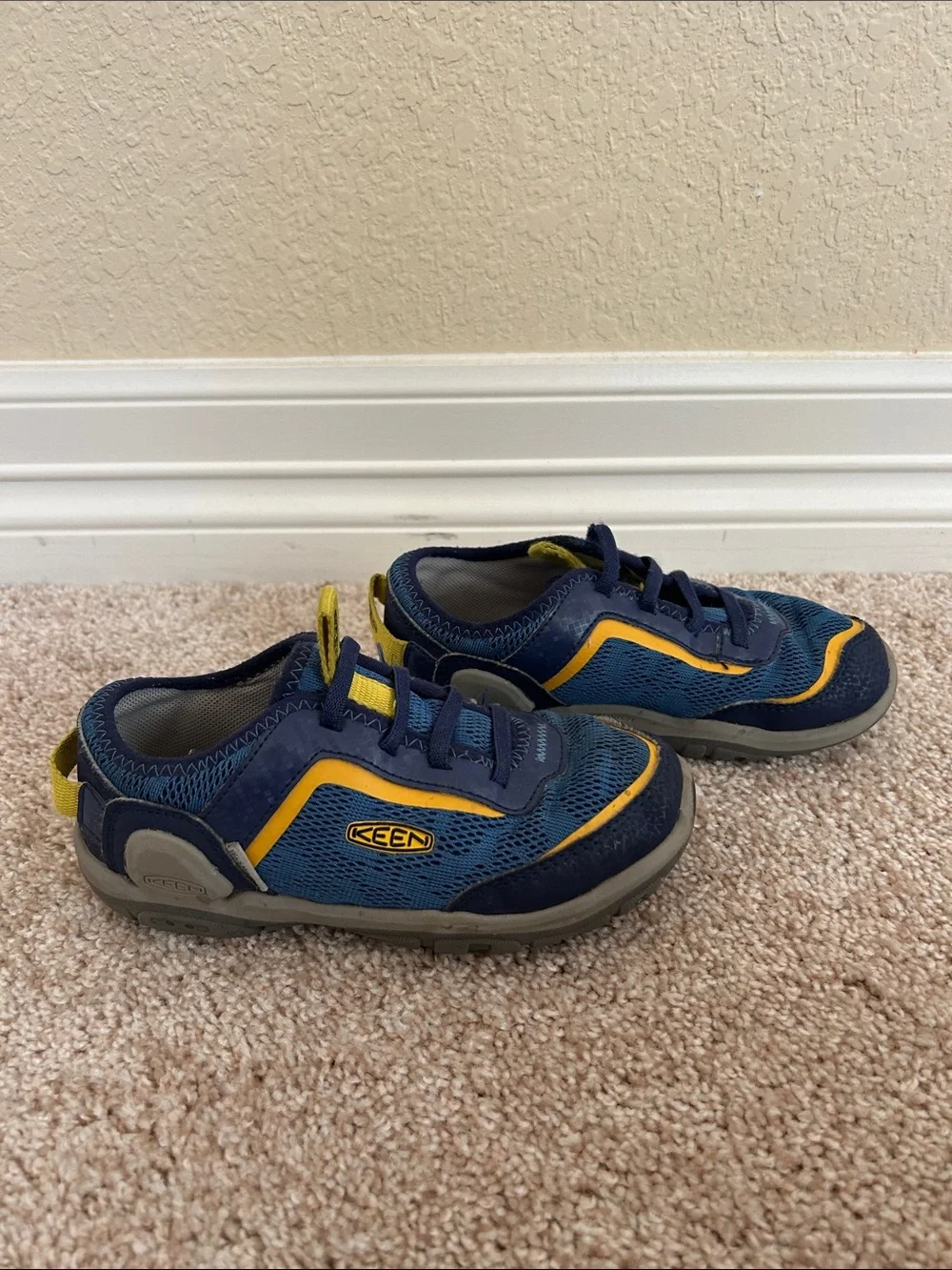 Keen Kids Knotch Tracer Slip On Sneakers - Blue